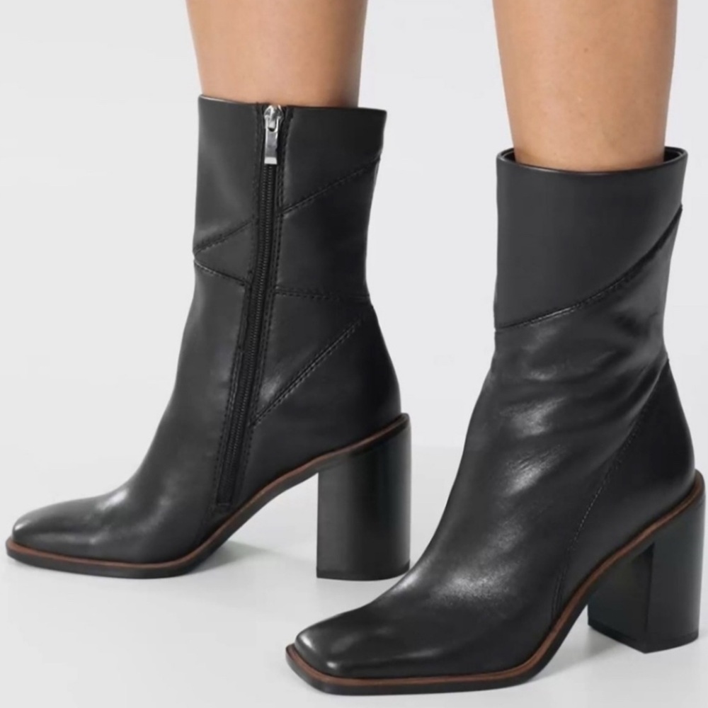 FrancoSarto black Leather boots